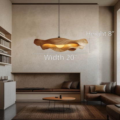 Modern Sculptural Pendant Light For Living Room