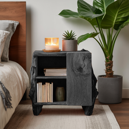 Rustic Side Cabinet For Bedroom Furniture Solutions