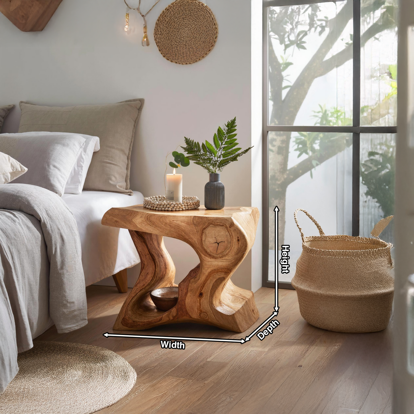 Mid Century Side Cabinet For Modern Bedroom Decor