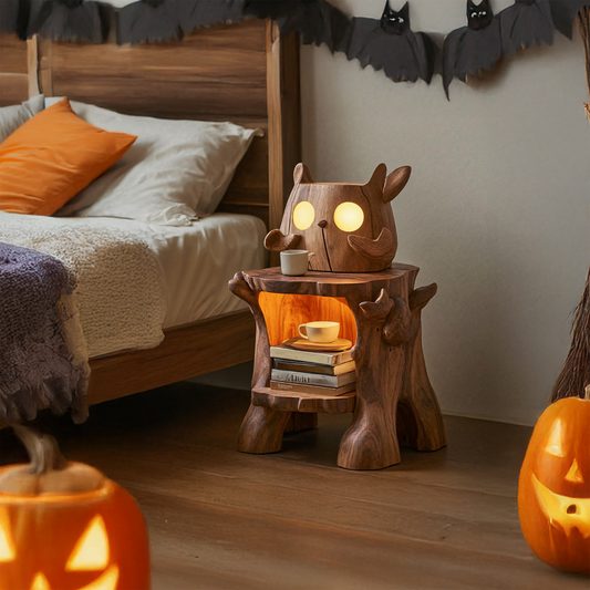 Farmhouse Wooden Nightstand For Furniture Accents