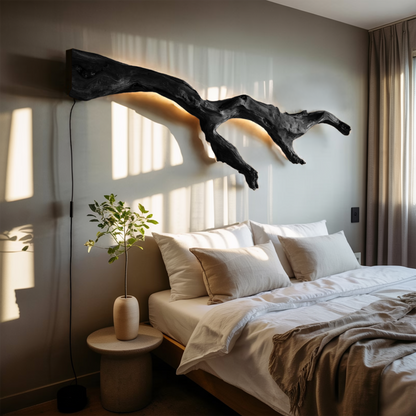 Modern Organic Wall Light Branch For Bedroom
