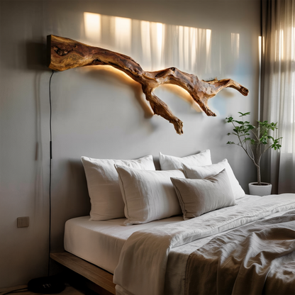 Modern Organic Wall Light Branch For Bedroom