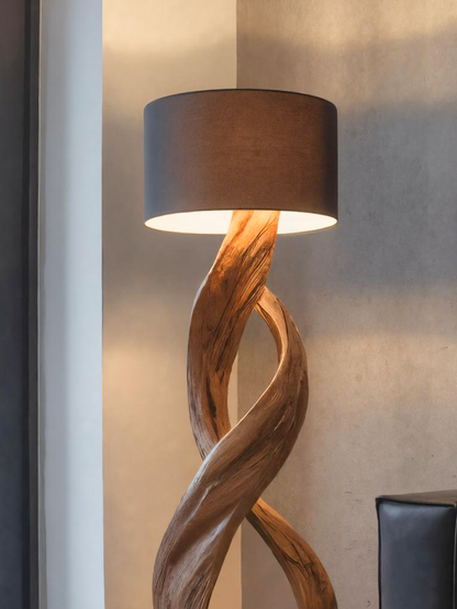 Artistic Twisted Floor Lamp For Living Room