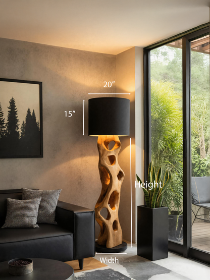 Modern Sculptural Floor Lamp For Living Room