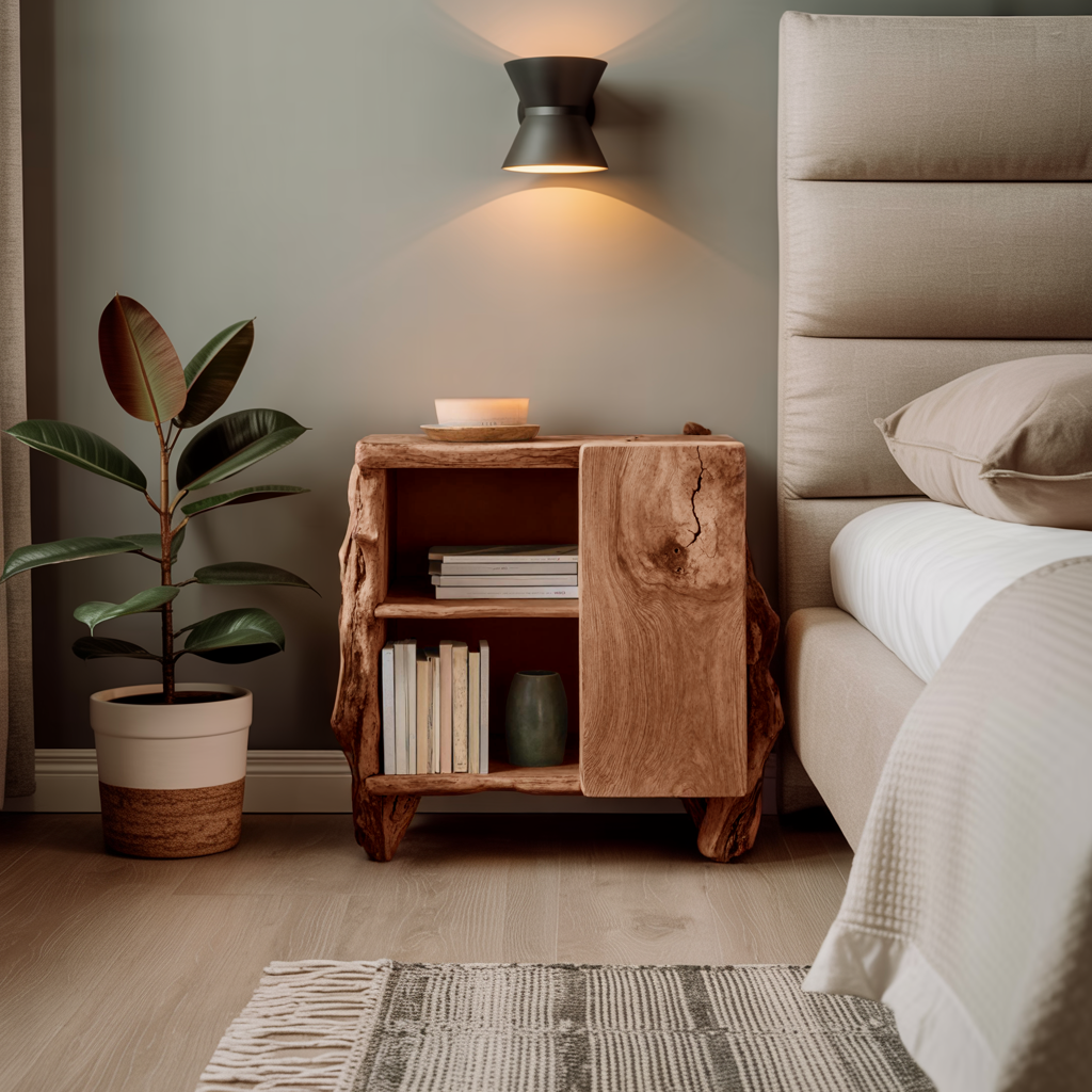 Rustic Side Cabinet For Bedroom Furniture Solutions