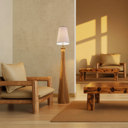 Modern Wood Table Lamps For Bedroom And Living Room