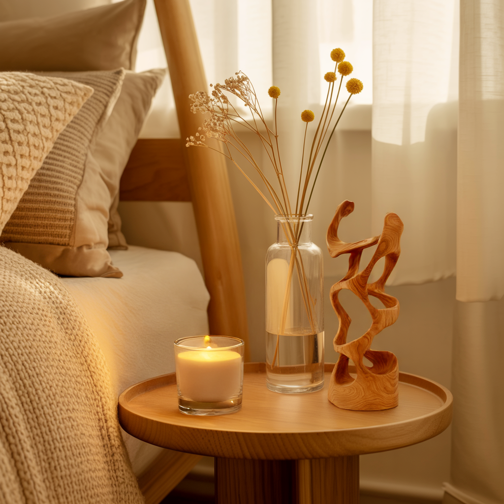 Modern Abstract Table Lamp For Bedroom Or Living Room