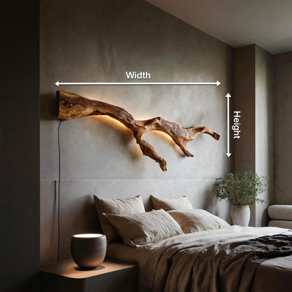 Modern Organic Wall Light Branch For Bedroom