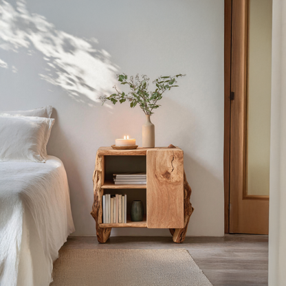 Rustic Side Cabinet For Bedroom Furniture Solutions