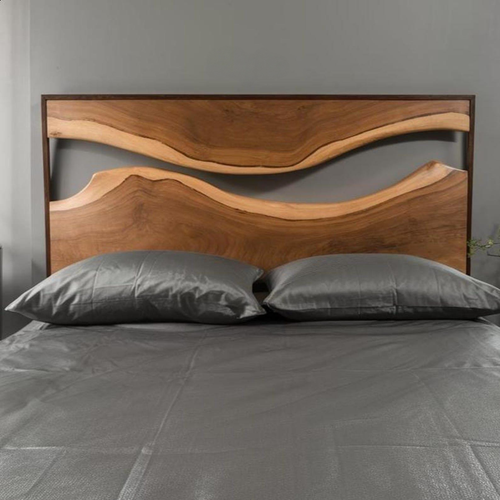 Artistic Live Edge Headboard For Bedroom Centerpiece